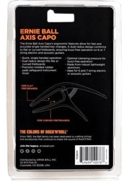 Ernie Ball Axis Capo Gold -Kyser Sales thumb d gallery base 1a41c763