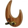 Bulldog Music Gear Wall Dragon Zebrano Guitar Hanger