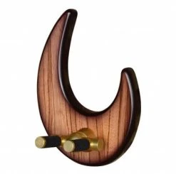 Bulldog Music Gear Wall Dragon SB Zebrano Guitar Hanger