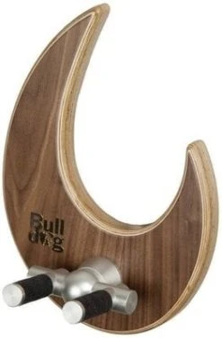 Bulldog Music Gear Wall Dragon Walnut Guitar Hanger