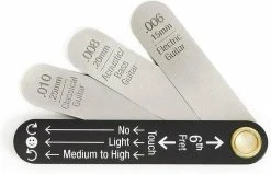 MusicNomad MN600 Precision Truss Rod Gauge W/ Pick Capo